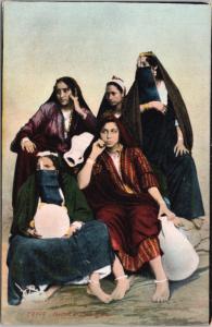 Egypt Indigenous Women Females Femmes Indigenes Unused Postcard D63