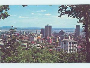 Unused Pre-1980 AERIAL VIEW OF TOWN Montreal Quebec QC F8375