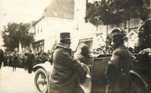 Franz Ferdinand of Austria shortly before Sarajevo assassination 1914 RPPC