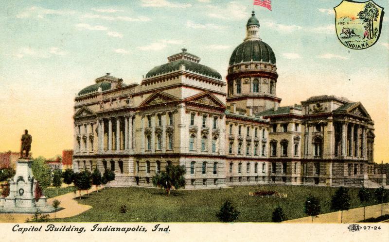 IN - Indianapolis. State Capitol