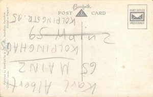 Postcard Comic Rity hotel sultan harem 9 women