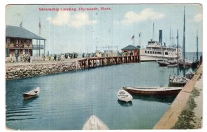 Plymouth, Mass, Steamship Landing