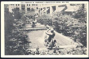 \Promenade\ Fountain Rockefeller Center NY used c1936