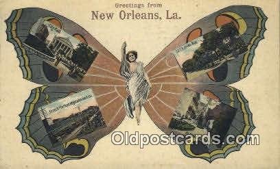 Greetings from New Orleans, LA, USA  Horse 1913 corner wear