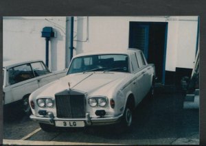 Road Transport Postcard - Vintage Classic Cars - White Rolls Royce   T4713