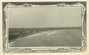 Newport Beach Rhode Island 1911 fancy Frame like RPPC Photo Postcard 21-6366