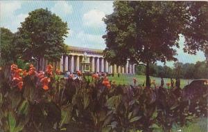 Tennessee Nashville View Of The Parthenon In Centenial Park