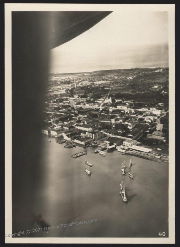 Germany 1930 Graf Zeppelin LZ127 South America SAF Flight  Set Photo Coll 106237