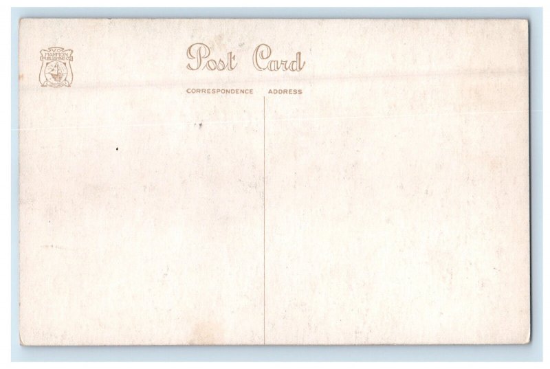 c1930 Two Boats, Bridge, Napier Bridge St. Joseph Michigan MI Postcard