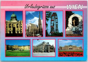 CONTINENTAL SIZE POSTCARD SIGHTS SCENES & CULTURE OF AUSTRIA 1960s TO 1980s #2