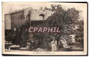 Old Postcard Sedan Chateau