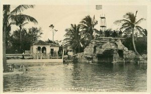 Coral Gables 1920s Florida Venetian Pools RPPC Photo Postcard 21-2544