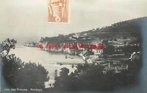 Turkey, Istanbul, Prinkipo, Buyukada, RPPC, Jles des Princes, MJ No 129