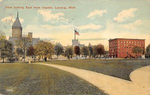 View Lokking East From Capitol  Lansing MI 