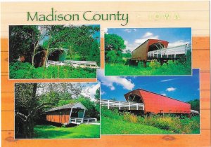 Four Covered Bridges of Madison County Iowa 4 by 6