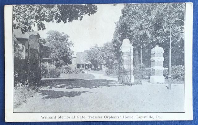 Willard Memorial Gate Tressler Orphan's Home Loysville Pa 