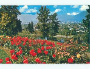 Pre-1980 VIEW FROM LITTLE MOUNTAIN AT QUEEN ELIZABETH PARK Vancouver BC c8508