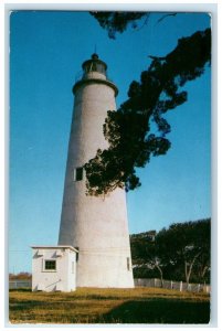 c1960  Cape Hatteras Seashore Area Ocracoke Lighthouse North Carolina Postcard