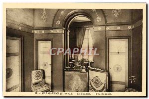 Old Postcard Malmaison boudoir