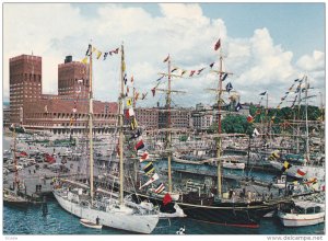Norway / Norge, 50-70s : Olso , Harbour View