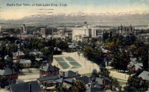 Bird's Eye View - Salt Lake City, Utah UT  