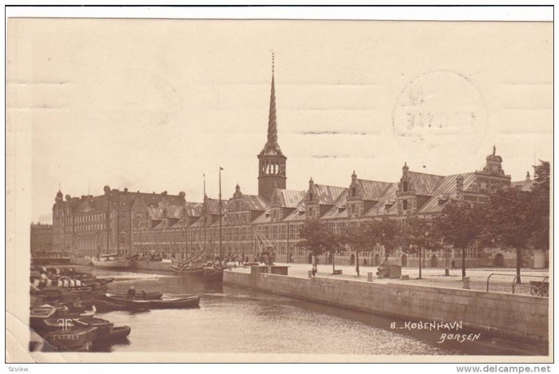 RP: Kobenhavn , Borsen , Denmark , PU-1911