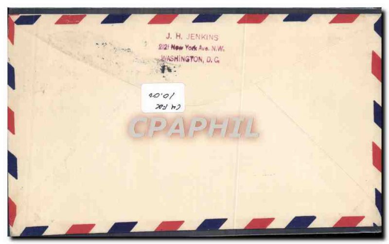 Letter Canada Flight Vancouver BC tp Washington FDC