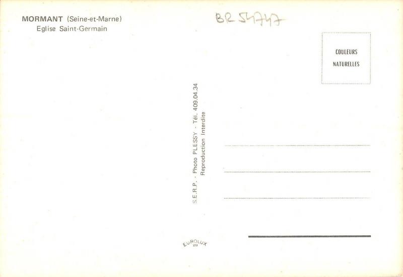 BR54747 Mormant eglise saint germain france