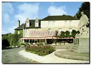 Postcard Modern Combourg Hotel Du Chateau And Voyageurs