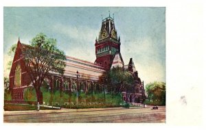 Massachusetts Harvard Memorial Hall