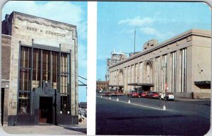 Postcard BANK SCENE Newark New Jersey NJ AN8204