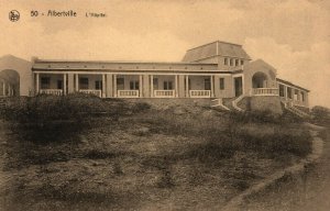 Congo Albertville Hospital Vintage Postcard 03.97