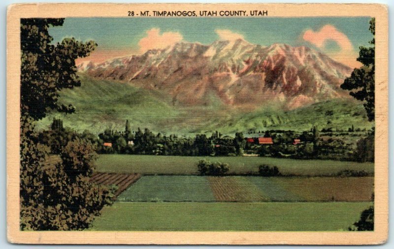 M-36319 Mount Timpanogos Wasatch Range Utah