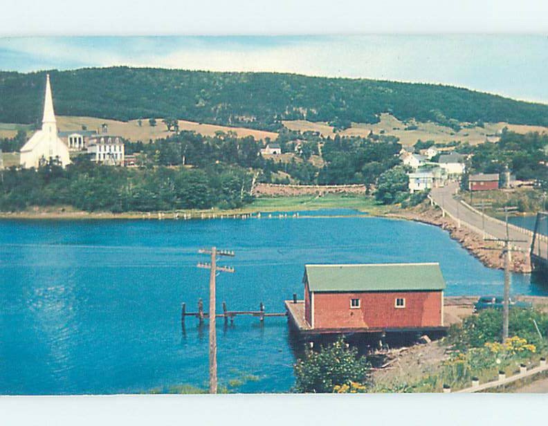 Pre-1980 BUILDING ON SHORELINE Mabou On Cape Breton Island Nova Scotia NS AD6078