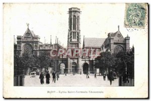 Old Postcard Church Paris Saint Germain l & # 39Auxerrois