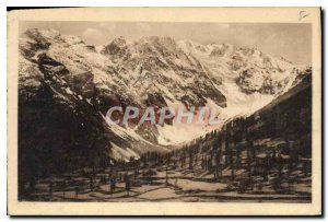 Old Postcard Valley of Glacier Guisanne Casset
