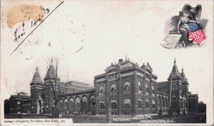 USA Washington D.C. National Museum Vintage Postcard C226