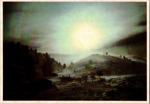 Continental Postcard Winter Blizzard Big Sky Country, Montana CF4