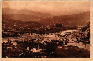 CPA AUBENAS - Pont d'AUBENAS et Monts de l'Ardeche (484626)