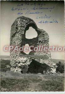 Postcard Modern Chateauneuf de Randon (Lozere) Alt 1280m Ruins of the English...