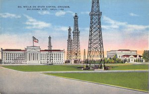 State Capitol Oil Wells Oklahoma City OK 