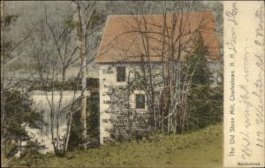 Charlestown NH The Old Stone Mill c1905 Postcard