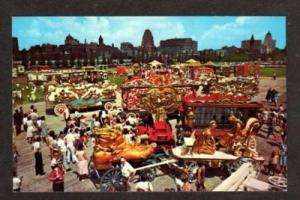 MILWAUKEE Days WISCONSIN WI Circus Wagons Postcard PC