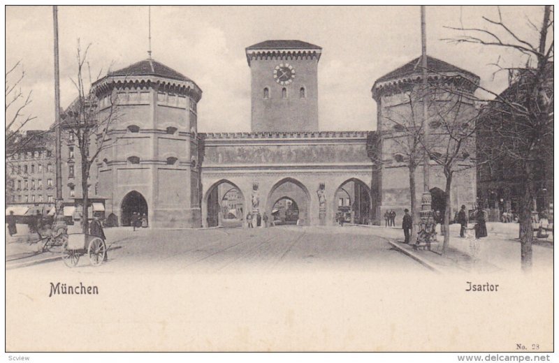 Isartor, MUNCHEN (Bavaria), Germany, 1900-1910s