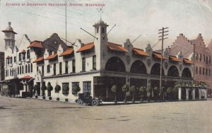 SPOKANE, Washington, PU-1909; Exterior Of Davenport's Restaurant