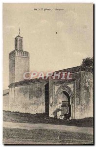 Postcard Old Mosque Meknes