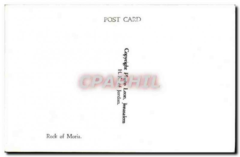 Postcard Modern Rock Of Moria