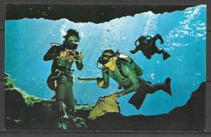 Florida, Silver Springs - Divers Underwater Scuba Equipment - [FL-013]