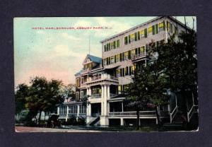 NJ Hotel Marlborough ASBURY PARK NEW JERSEY POSTCARD