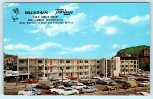 BELLINGHAM, Washington WA ~ Roadside BELLINGHAM TRAVELODGE c1960s  Postcard